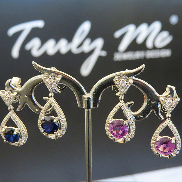 lila blå örhängen (Truly Me)