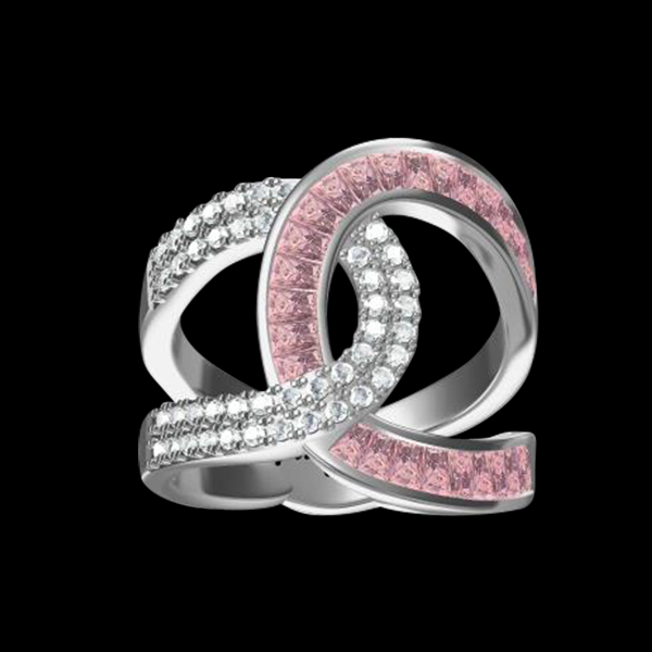 1_Roller Coaster (pink) ring (Truly Me Jewelry Design)