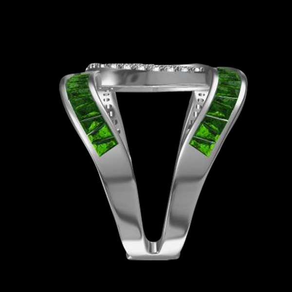2_Roller Coaster (green) ring (Truly Me Jewelry Design)