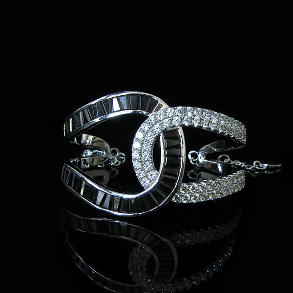 2_Svart armband ROLLER COASTER 600x