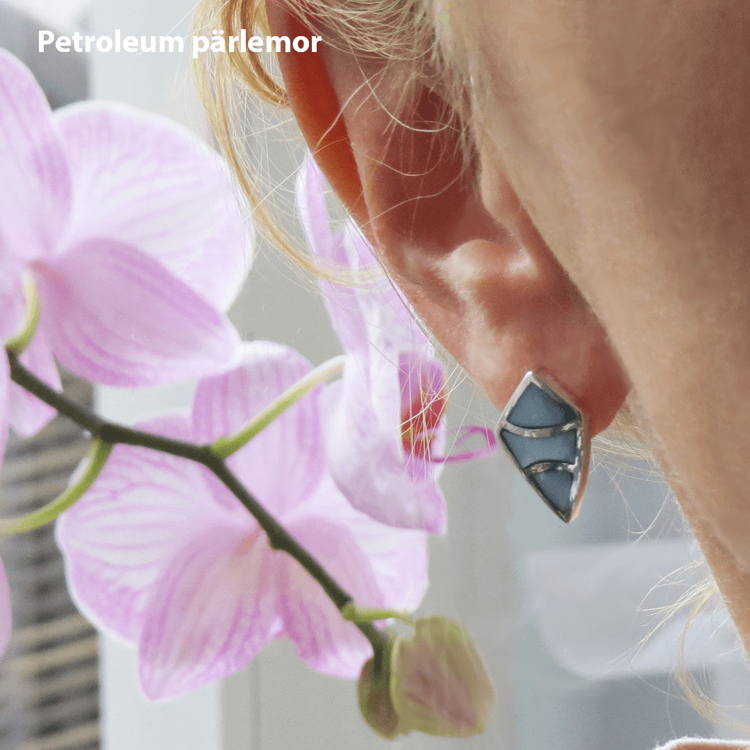 ART DECO (1 stack) petroleum (Truly Me Jewelry Design)