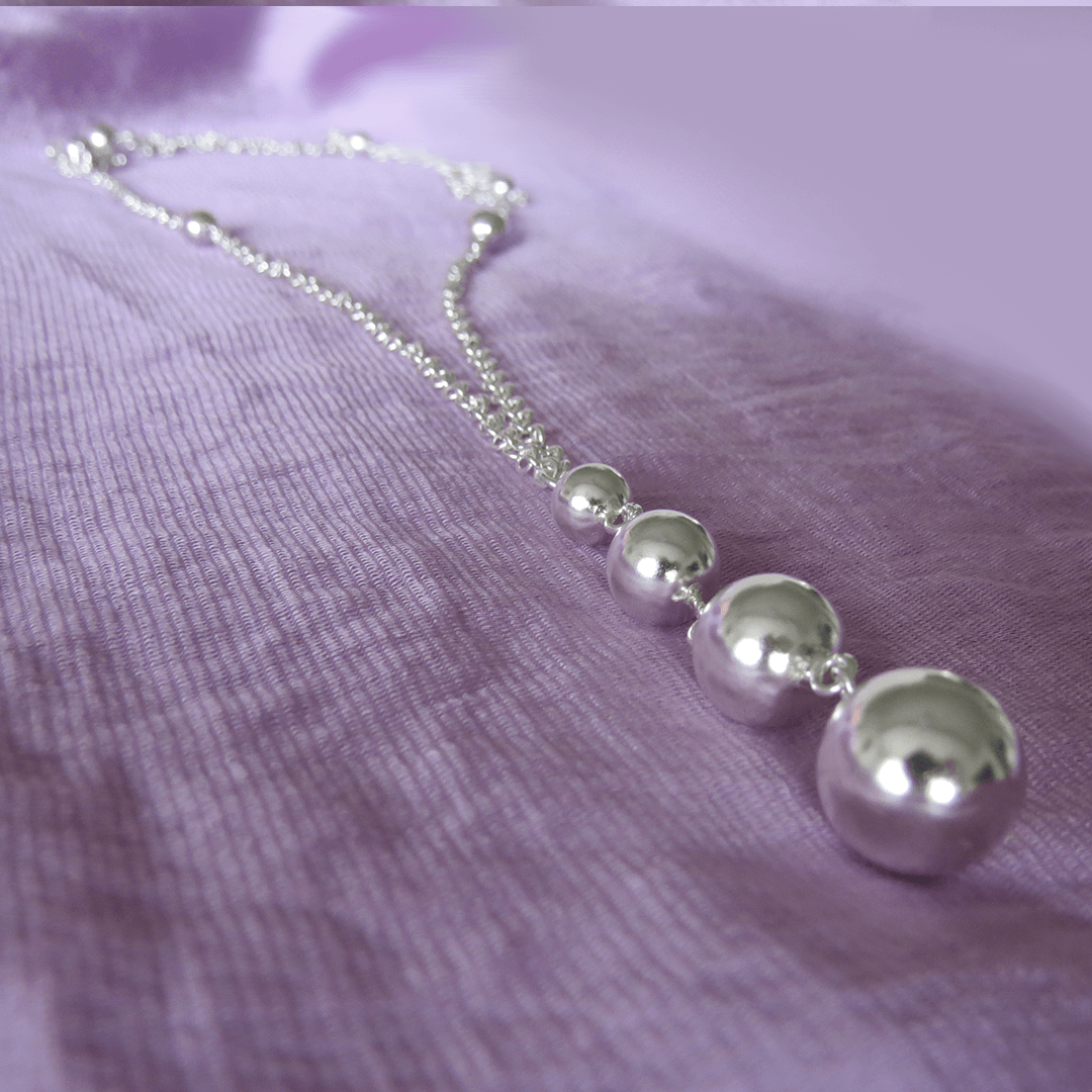BALL silverhalsband (2) Truly Me Jewelry Design (1)