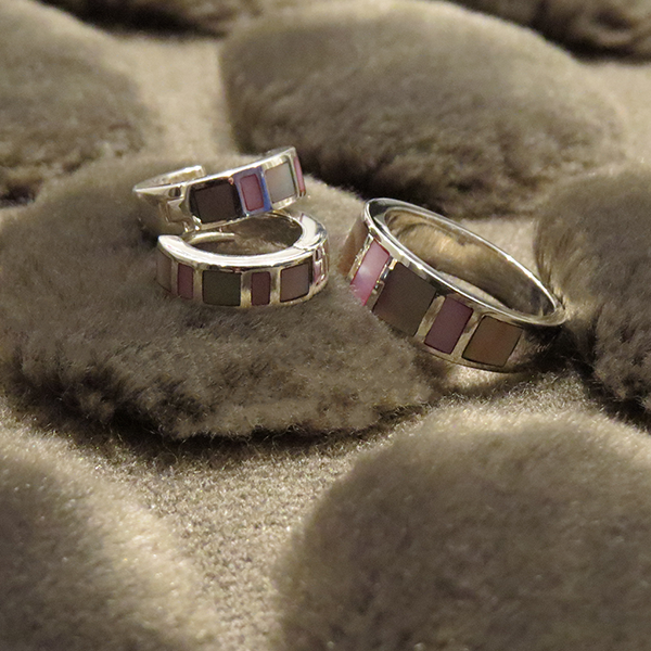 DREAM silverring rosa brun (Truly Me Jewelry Design)