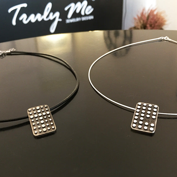 EDGE silverhalsband Truly Me