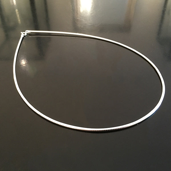 Halvstel silverkedja 2 mm Truly Me