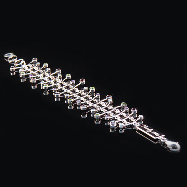 Silverarmband LETS GO CRAZY från Truly Me