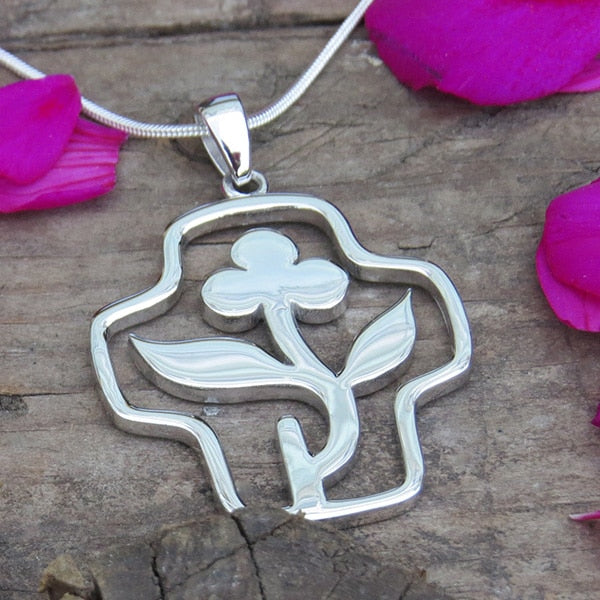 LIFE (flower) halsband