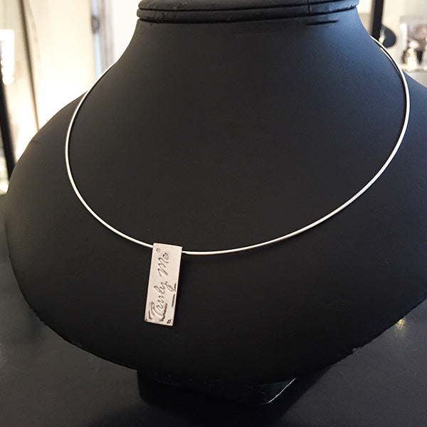 PURE silverhalsband Truly Me