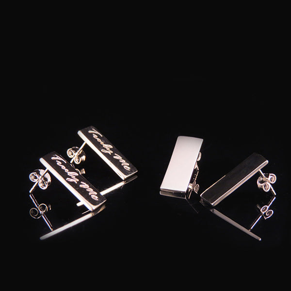 PURE silverörhängen i stilren design (Truly Me Jewelry Design)