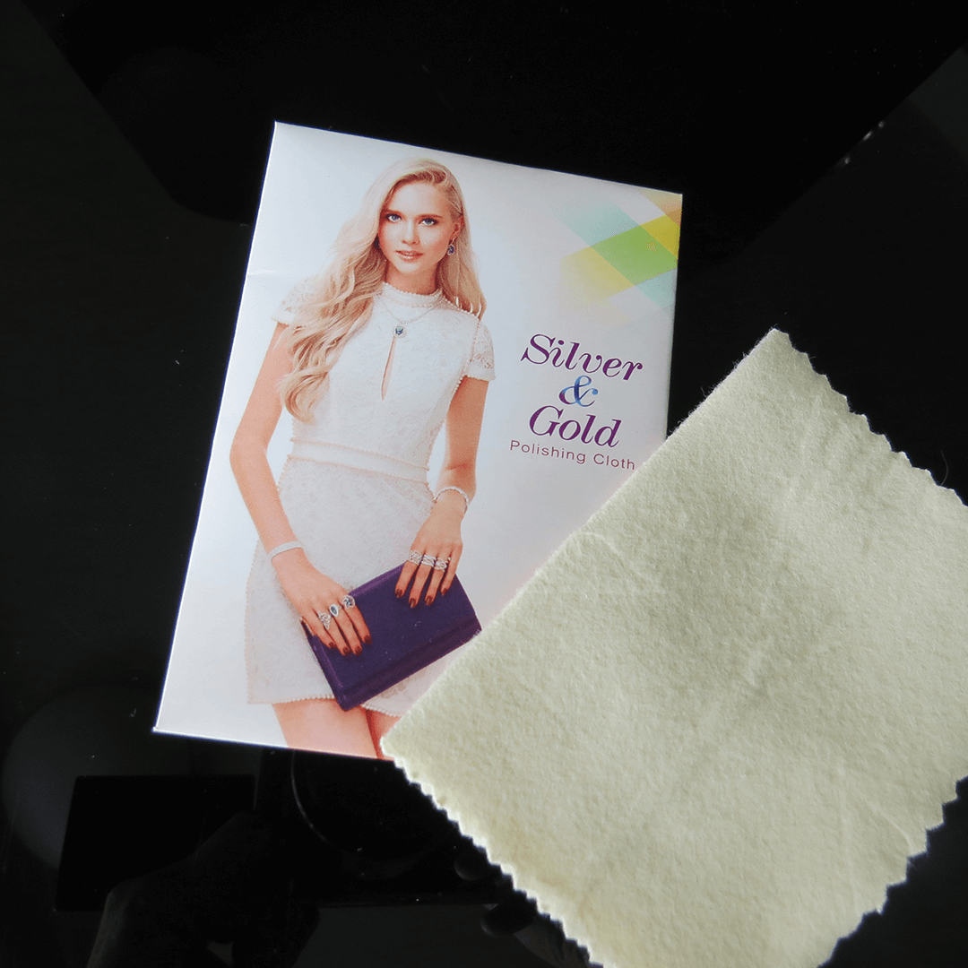 putsduk för silversmycken