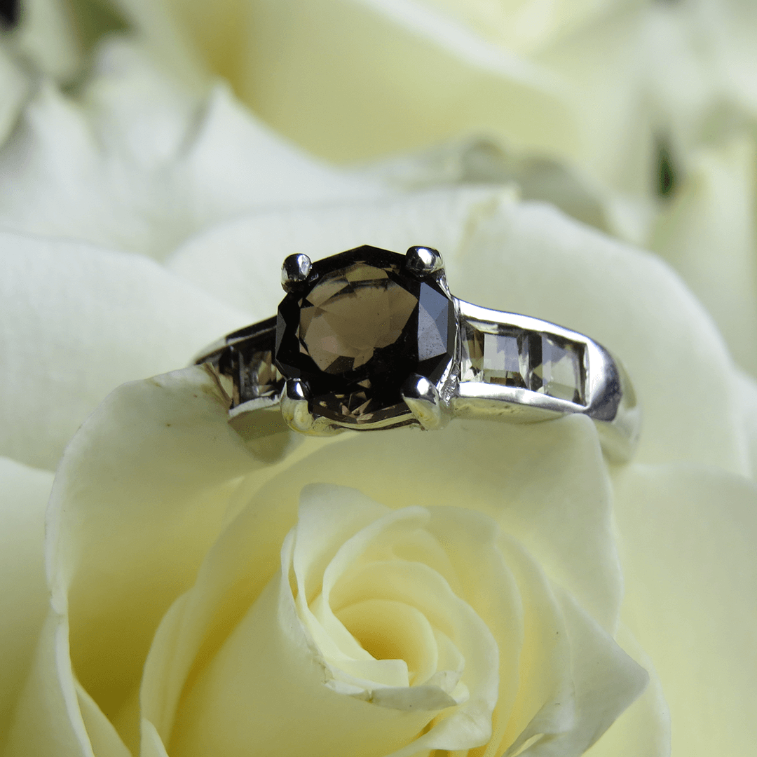 SMOKY silverring (1 SM) (1)