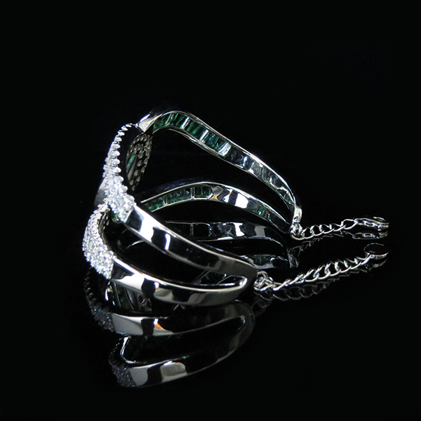 Sidan_Grön armband ROLLER COASTER 600x