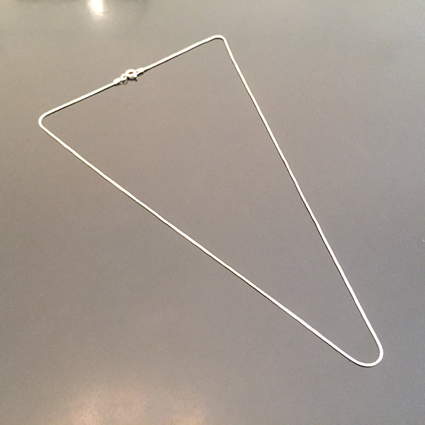 Snake slät silverkedja Truly Me