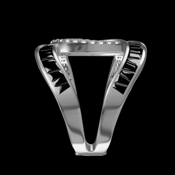 2_Roller Coaster (black) ring (Truly Me Jewelry Design)
