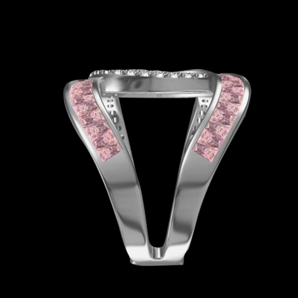 2_Roller Coaster (pink) ring (Truly Me Jewelry Design)