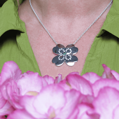 4 LEAF halsband