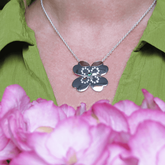 4 LEAF halsband