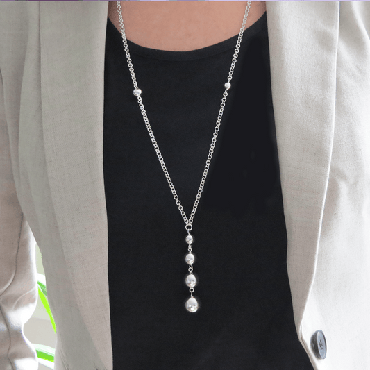 BALL silverhalsband (1) Truly Me Jewelry Design (1)