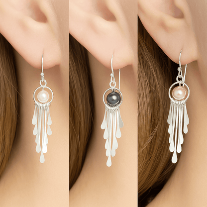 FEATHER earrings