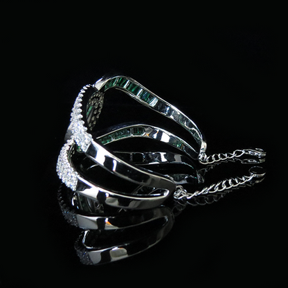 Sidan_Grön armband ROLLER COASTER 600x