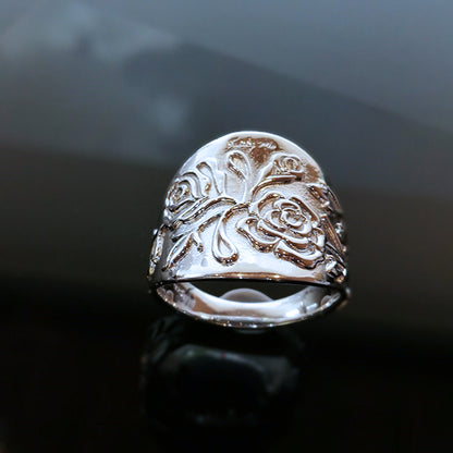 THE ROSE ring med rosranka Truly Me