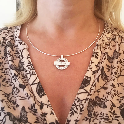 WISDOM silverhalsband Truly Me