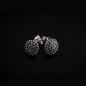 HEDGEHOG silver earrings (by Truly Me Jewelry Design)