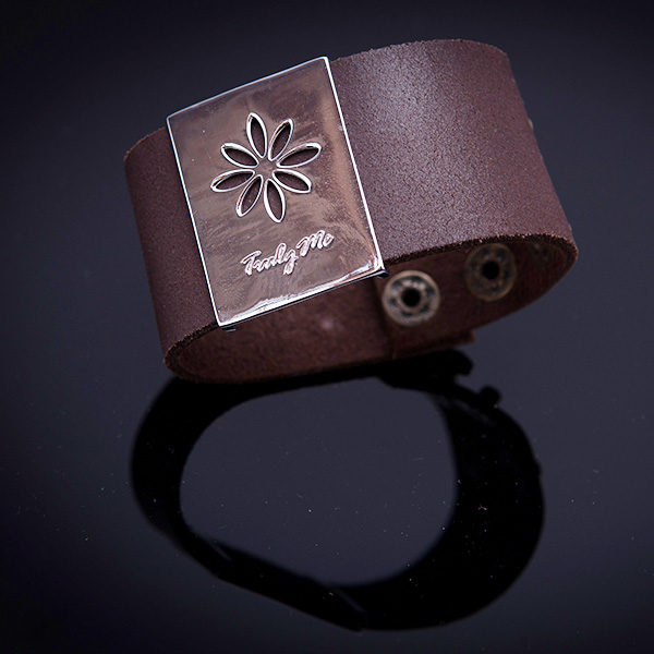 PENNY LANE brown leather bracelet (Truly Me)