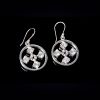 TOUCH stylish silver earrings in three colors