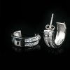 WISDOM silver earrings classic stylish